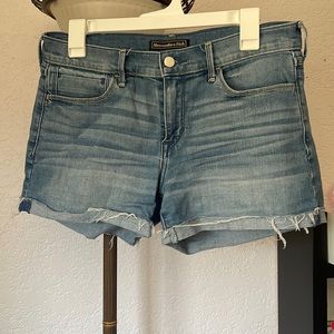 Abercrombie medium wash shorts